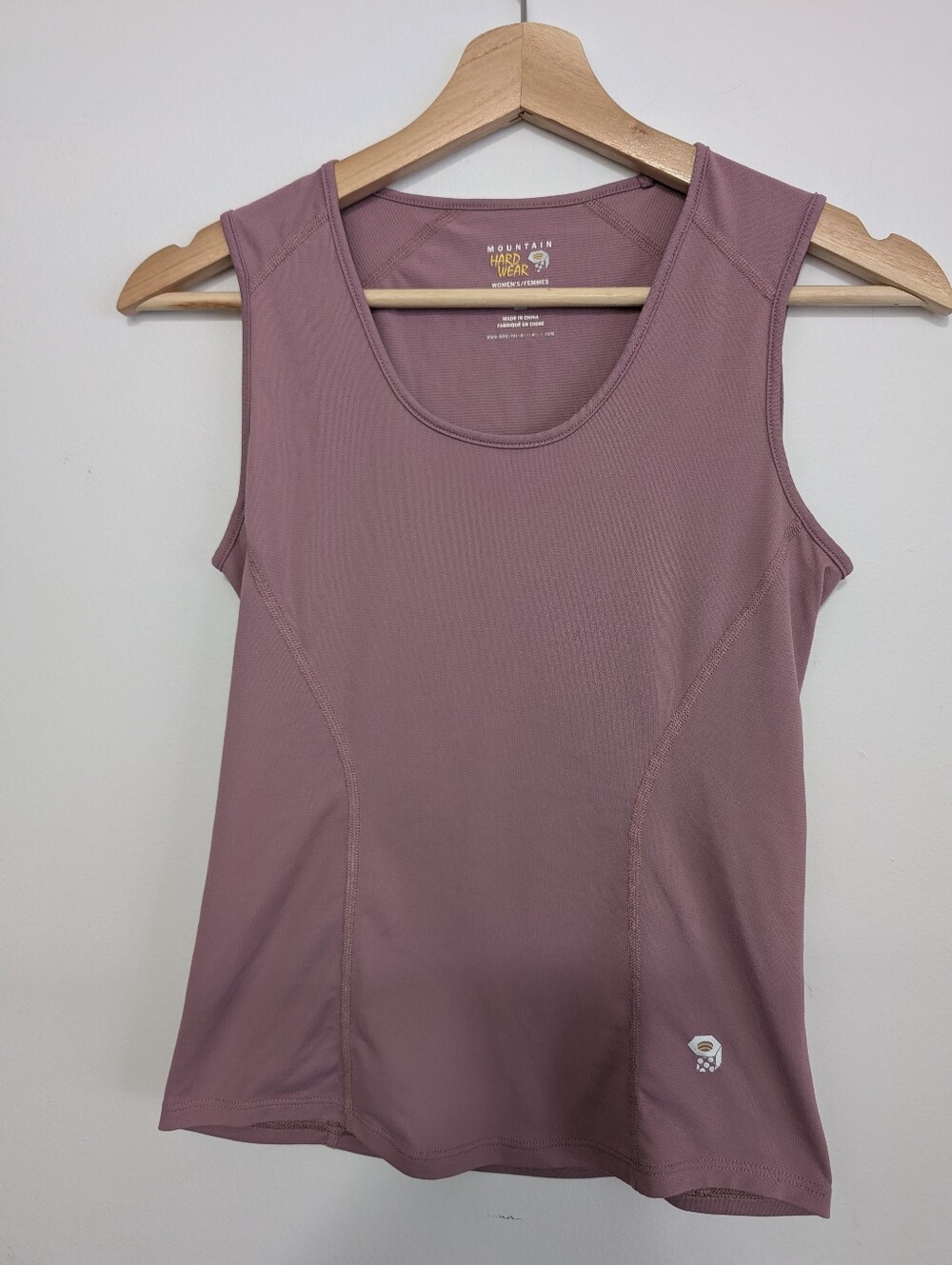 Mountain Hard Wear XS Athletic Tank Top Dusty Mauve Purple Lightweight Hiking